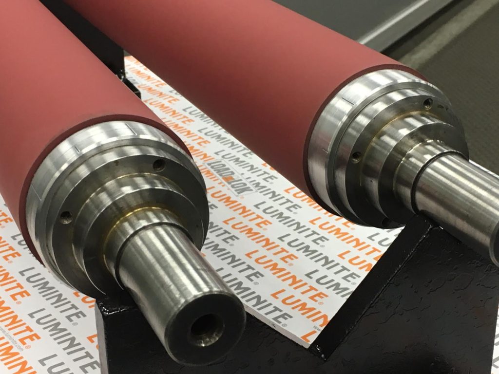 We offer seamless, in-the-round (ITR) flexographic cylinders that are laser engraved to meet your specific needs. We offer in-house roll building/converting for elastomer products.

For more information on elastomer print cylinders, click above.